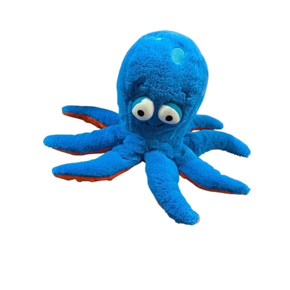Kohls Cares The Pout-Pout Fish Octopus Plush 11" Blue & Orange Soft Toy - Picture 1 of 7